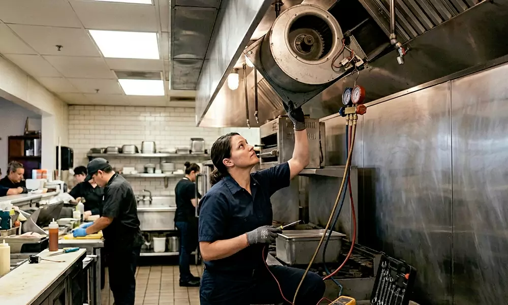 Commercial Exhaust Fan Repair in Boston, MA
