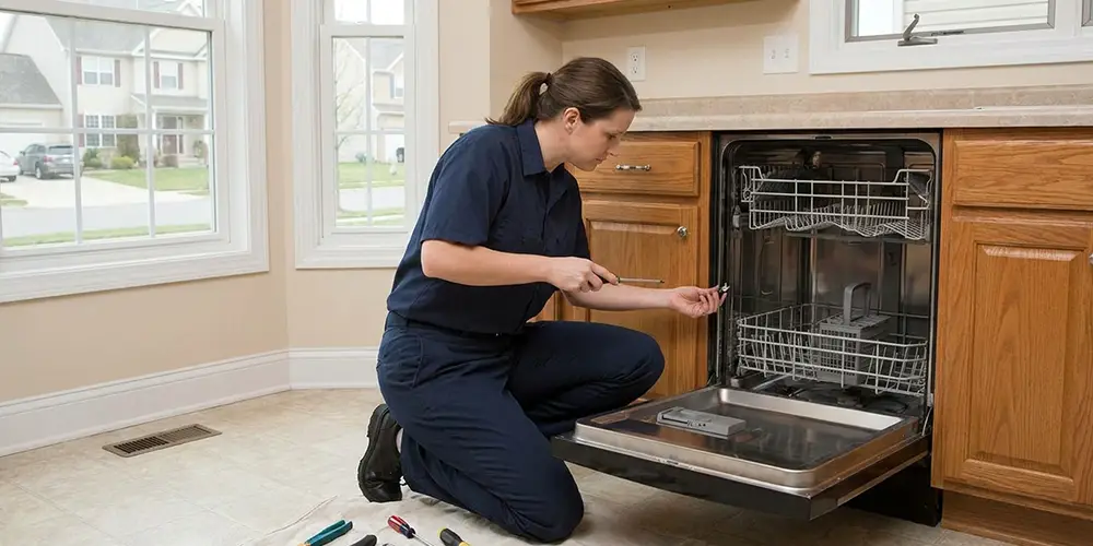 Dishwasher Latch Replacement in Boston, MA