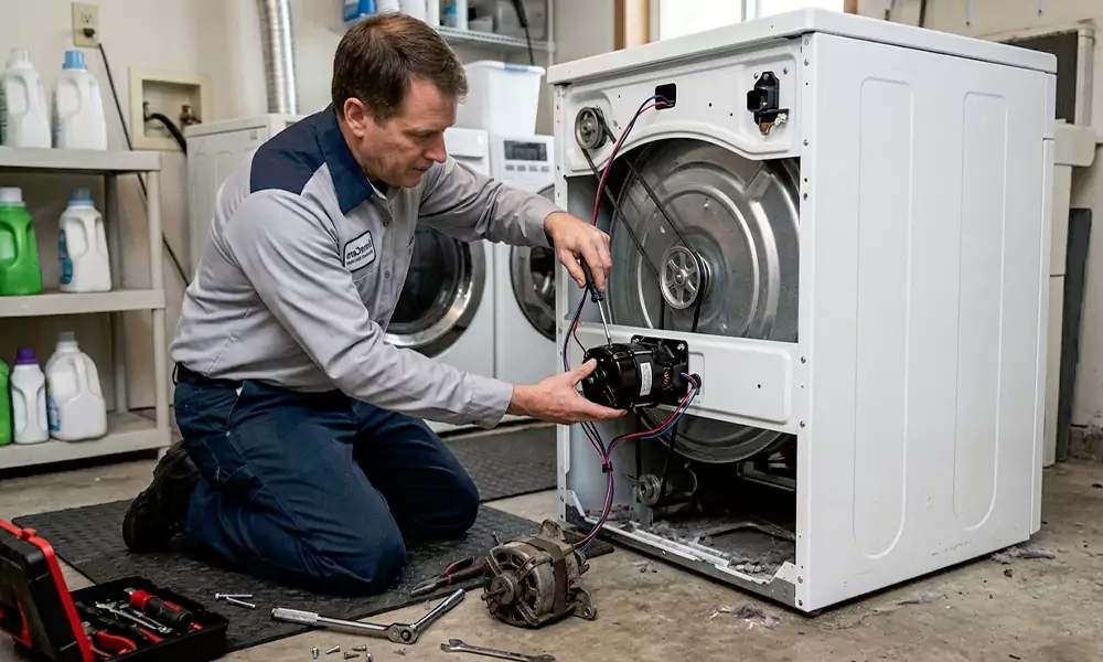 Dryer Motor Replacement in Boston, MA