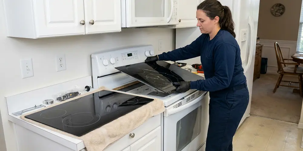 Glass Stove Top Replacement in Boston, MA