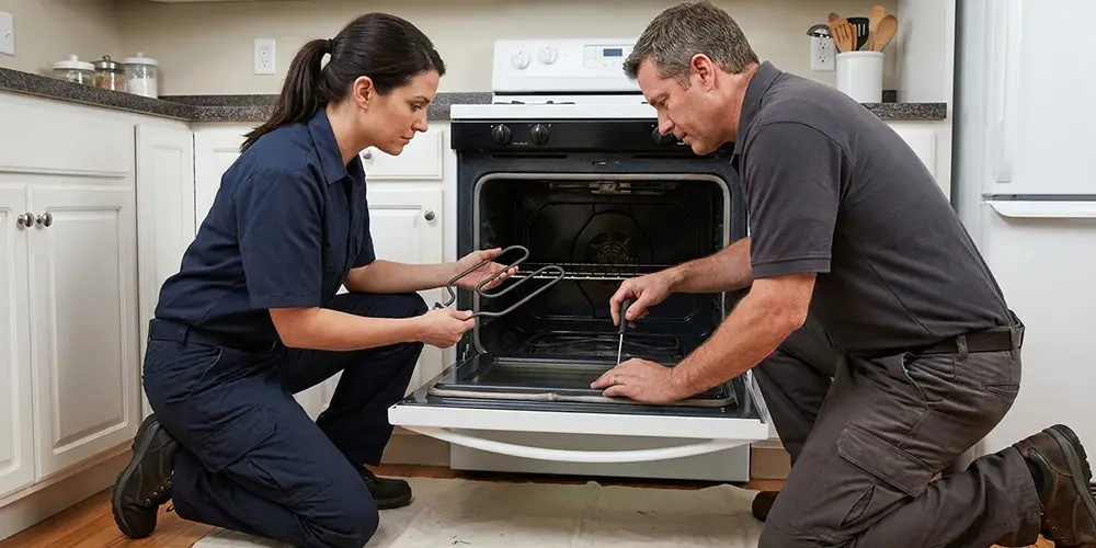 Oven Heating Element Replacement in Boston, MA