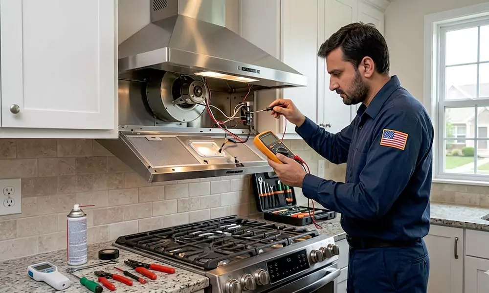 Range Hood Repair in Boston, MA