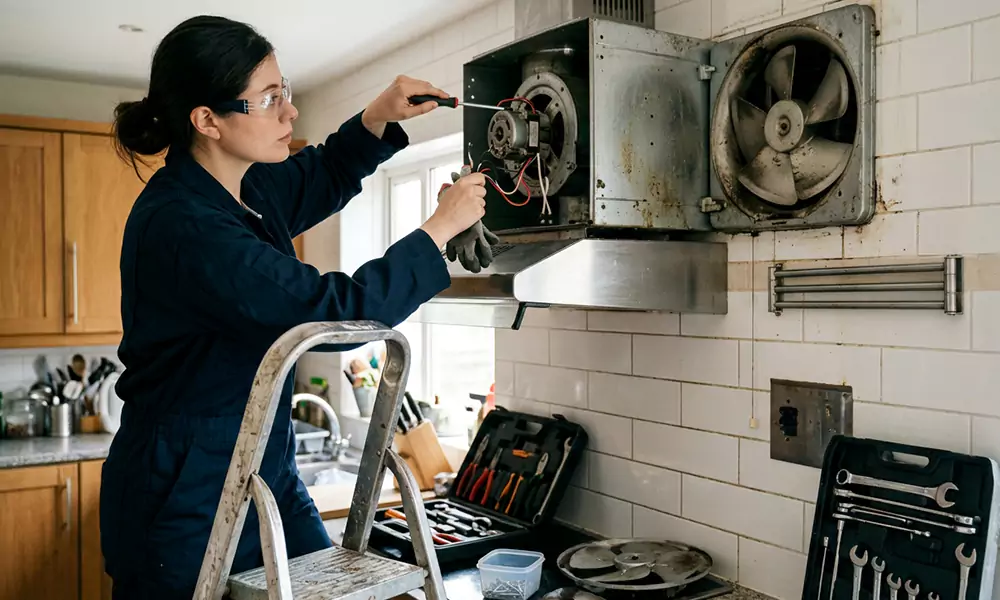 Vent Hood Installation in Boston, MA