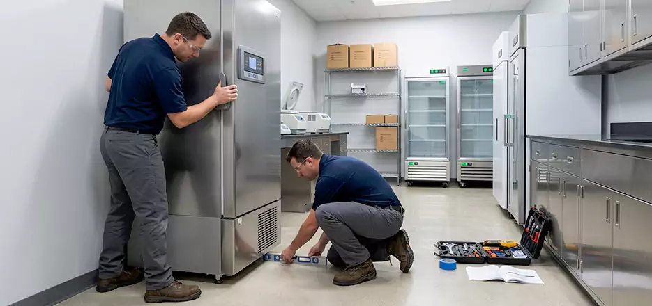 Bio-Medical Commercial Refrigeration Installation in Boston