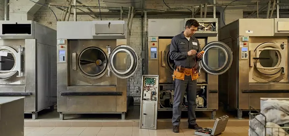 Commercial Washer Control Board Repair in Boston
