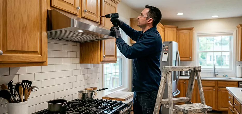 Wood Range Hood Installation Boston