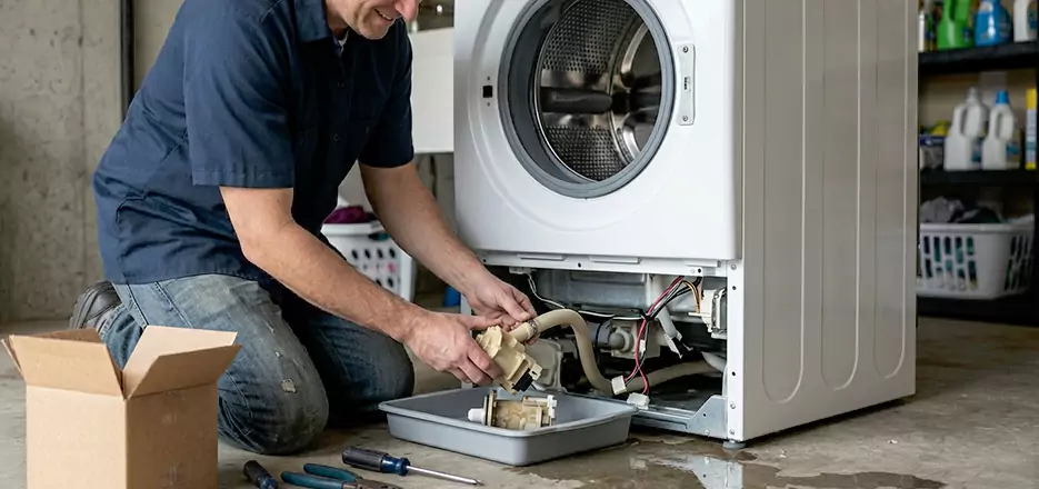 Washing Machine Pump Replacement in Boston